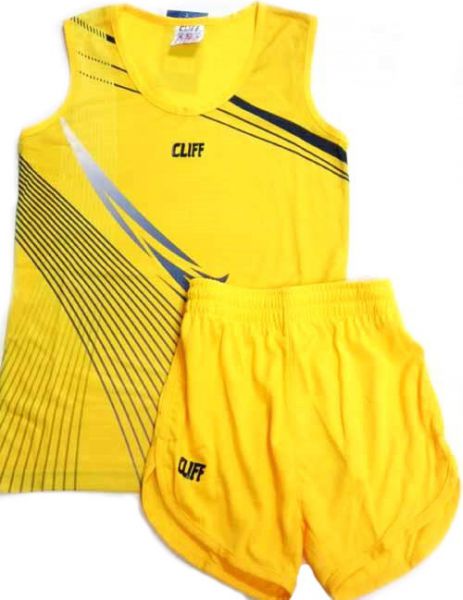 Форма легкоатлетическая Cliff 806В S 34-36 Желтая