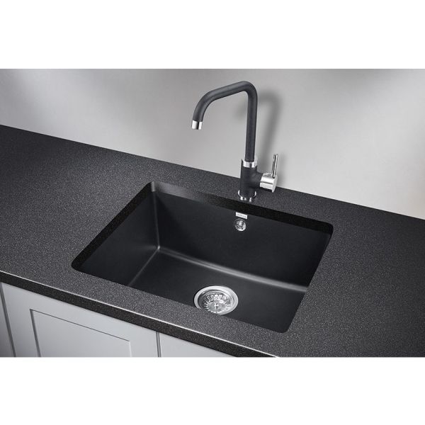 Кухонная мойка Granula GR-5551 55 х 46 шварц